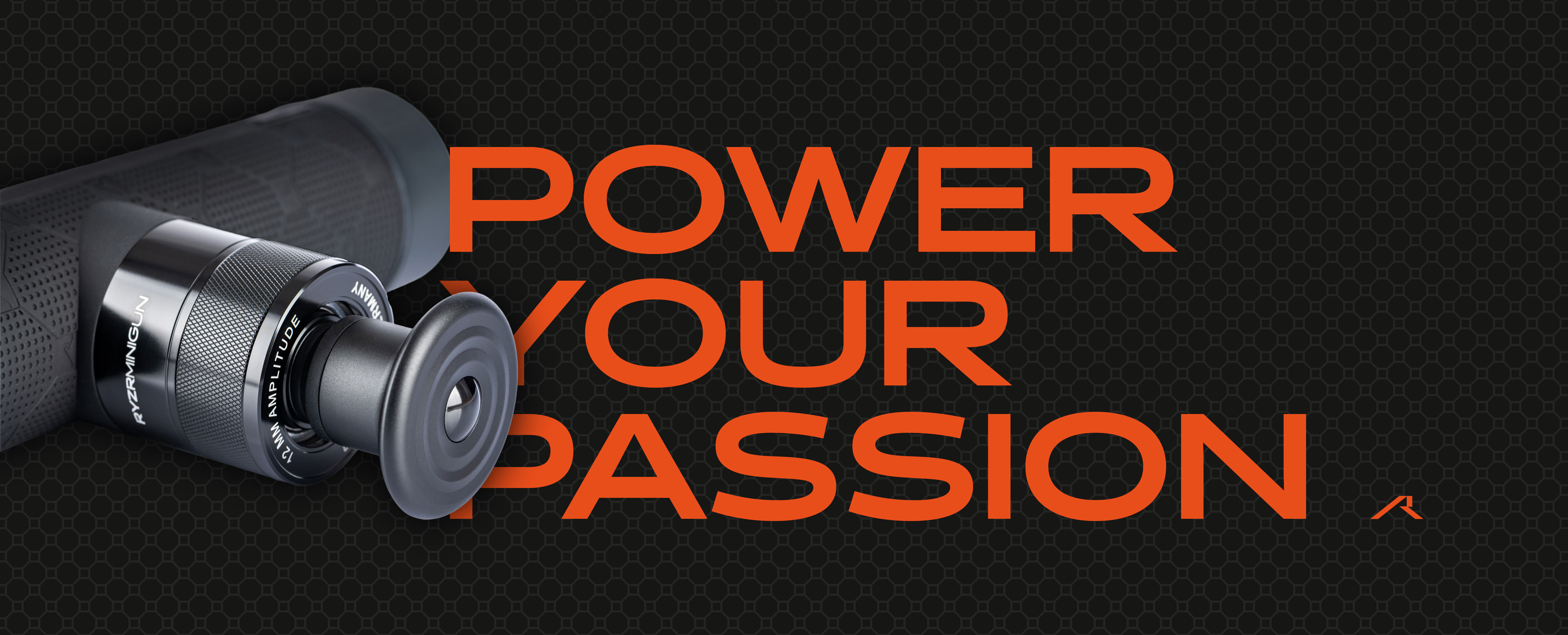 Minigun mit Power your Passion als Text